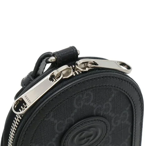 GUCCI Black Leather Shoulder Bag - Picture 5 of 8